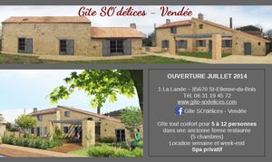 Une distinction pour le Gîte SO'délices !