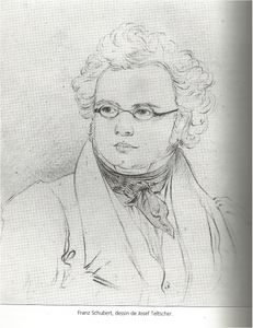 Schubert, par Josef Teltscher