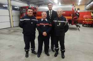 Laurent Gachassin décoré le 18 novembre 2014