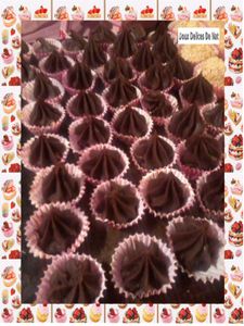Truffes au chocolat et amaretto :