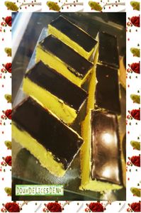 Bavarois à l'avocat et au curry :