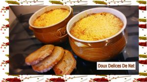Soupe à l'oignon gratinée :
