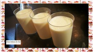 Mousse à la crème de turron :