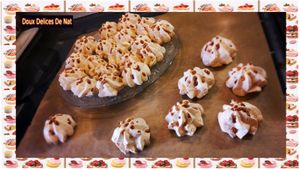 Petites meringues au caramel :