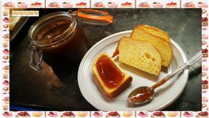 Confiture de poires à la cannelle :