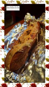 Pain bouchon porc/ boeuf gratiné :