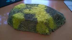 Réalisation de décors : une colline