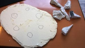 Réalisation de décors : Cercle de pierre