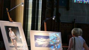 Une première expo pour la chapelle de Pen Bron