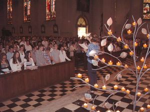 Messe de confirmation à Hayange