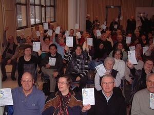 Réunion ssvp à St Avold des Rencontres Nationales du PARTAGE Metz 2015