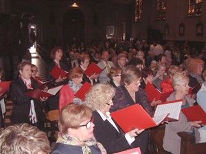 Le cors des Alpes fait vibrer la Messe "en sol" à St Martin