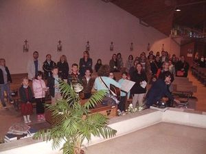 Accueille des enfants et des parents de la 1ère communion