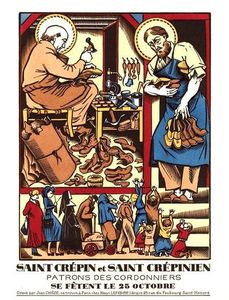 Saint Crépin et Saint Crépinien, martyrs