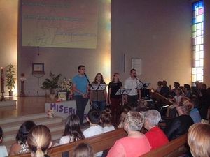 Temps de bienvenue pour les enfants de la première communion