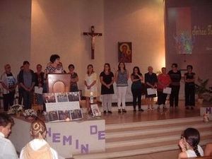 Temps de bienvenue pour les enfants de la première communion