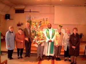 Les soixante ans de présence de Christiane Mannsberger comme organiste de la Chapelle Bosment honoré par le Conseil de Fabrique