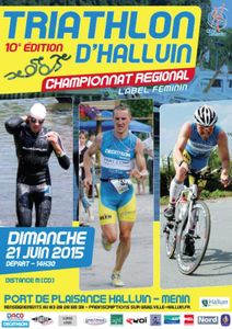 TRIATHLON D'HALLUIN 2015