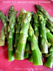 Risotto aux asperges vertes et parmesan