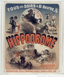 Amazones dans les hippodromes de spectacles à Paris au XIX 3 : hippodrome de l'Alma 4: champ de mars