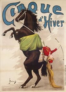 des amazones écuyères du cirque d'hiver