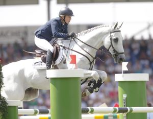 Fracture de la clavicule pour Mérédith Michaels Beerbaum