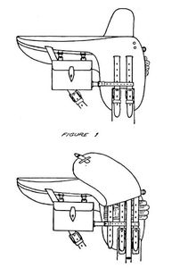gants et selle d'amazone