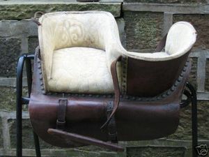 Sambue à 2 places selle chaise d'enfant