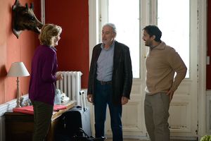 Deux acteurs de la série sur RTS Un
