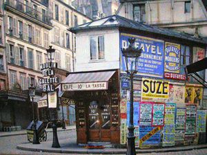 Paris de 1910 à 1918 en autochromes