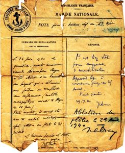 ARTICLE 5 / Un Mosellan démobilisé puis expulsé 1940