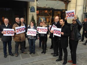 Avec Didier Paillard au ministère de l'Intérieur pour réclamer les 200 policiers qui manquent à Saint-Denis