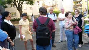 Rassemblement cité Duclos pour "vivre ensemble, vivre en sécurité"