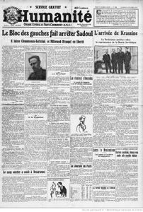 L'Humanité du 15-12-1925