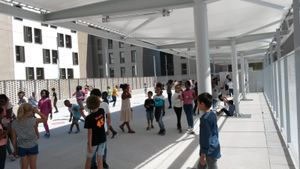 Visite photos du nouveau groupe scolaire de la Plaine-Saint-Denis
