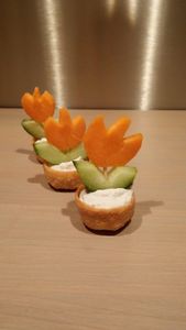 Fleurs apéritives…