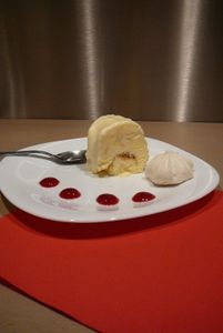 Vacherin à la vanille