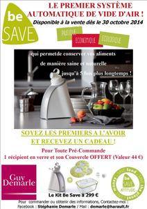 La Pré Commande du Be Save