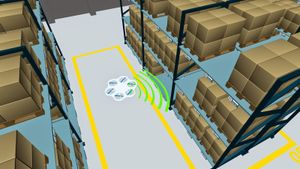 Des drones lecteurs RFID pour faire l’inventaire de votre stock