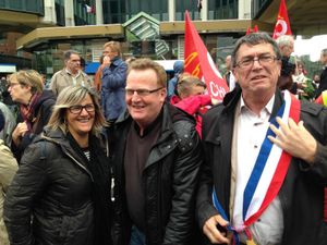 Lors d'une récente manif à Lille pour la sécu