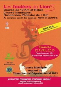 Un week au poil pour courir...de Niort à paris