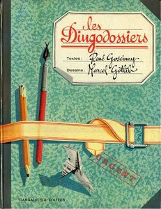 Les Dingodossiers tome 1 de René Goscinny et Marcel Gotlib chez Dargaud.