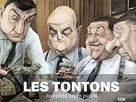 Les tontons – Eparpillés façon puzzle de Chanoinat et Da Costa chez Glénat.