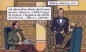 Blake et Mortimer endeuillés.... Ted Benoît est décédé.