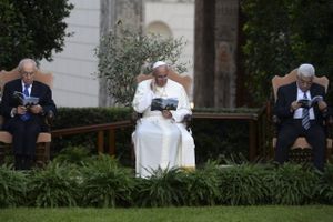 rfi - Vatican: Peres et Abbas invoquent ensemble la paix au Proche-Orient
