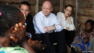 BBC - Sexual violence in war: Jolie opens summit in London