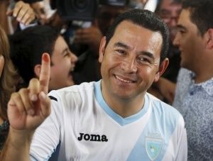 BBC - Guatemala election: Comic Jimmy Morales elected president