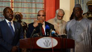 Reuters - African Union to send monitors to Burundi: South African president