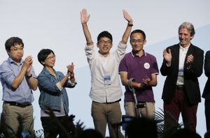 BBC - Hong Kong election: Youth protest leaders win LegCo seats
