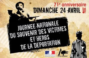 Joinville-le-Pont : Hommage aux victimes de la déportation et anniversaire du combat de Camerone dimanche matin.